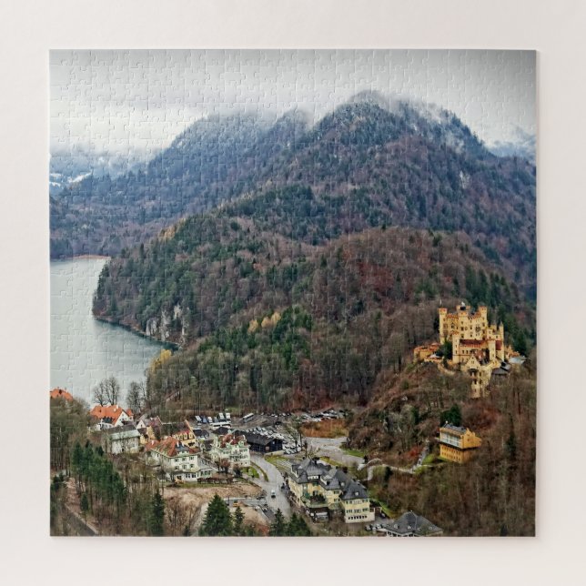 Puzzle Castillo de Hohenschwangau - Alemania - 20x20 - 67 (Vertical)