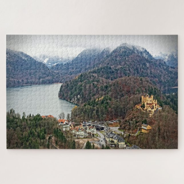 Puzzle Castillo de Hohenschwangau - Alemania - 20x30 - 10 (Horizontal)