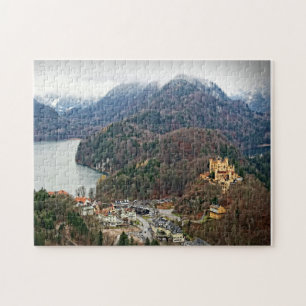Puzzle Castillo de Hohenschwangau -Schwangau, Alemania Ro