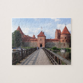 Puzzle Castillo de la isla de Trakai - Lituania ---