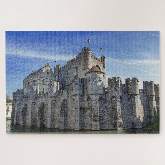 Puzzle Castillo de los Condes de Gante (Horizontal)
