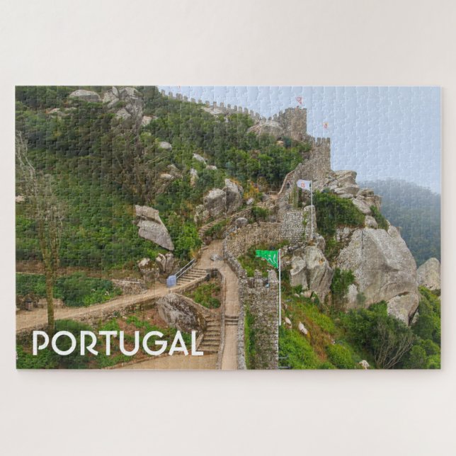 Puzzle Castillo de los moros, Portugal (Horizontal)