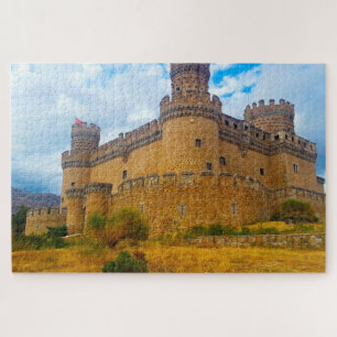 Puzzle Castillo de Manzanares el Real Madrid.