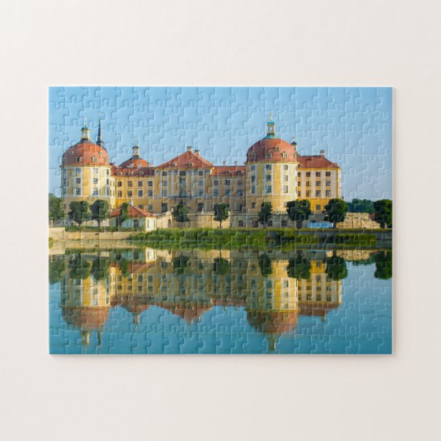 Puzzle Castillo de Moritz Alemania. (Horizontal)