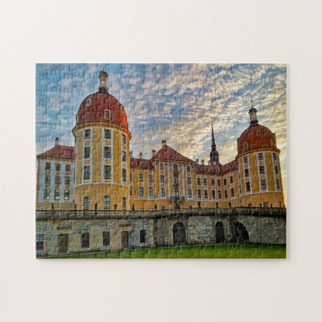 Puzzle Castillo de Moritz Dresde Alemania. (Horizontal)