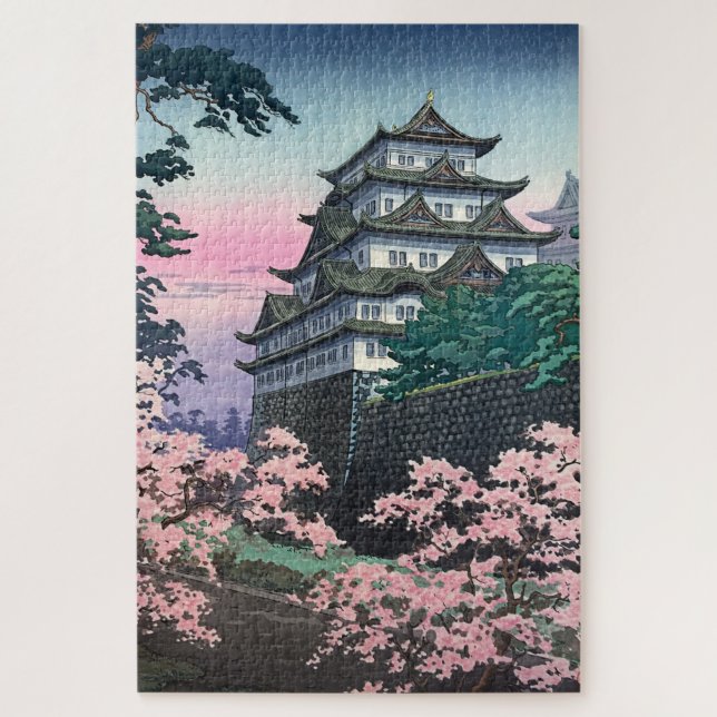 Puzzle Castillo de Nagoya por Tsuchiya Koitsu (Vertical)