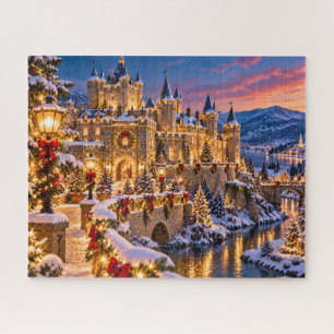 Puzzle Castillo de Navidad