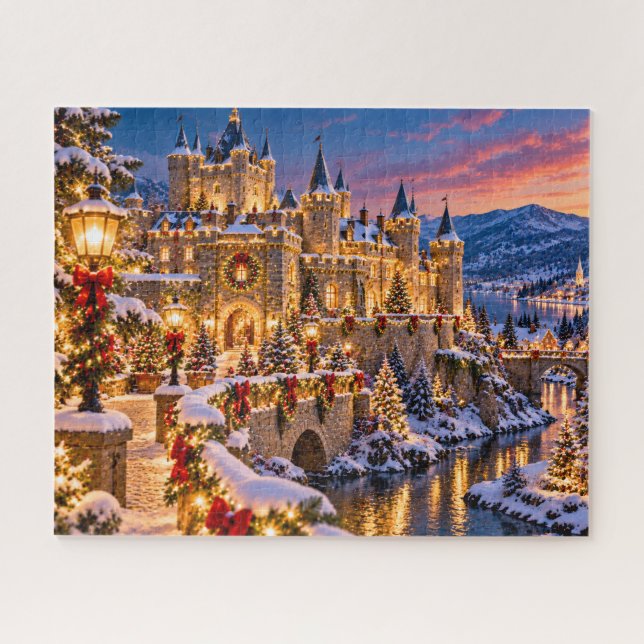 Puzzle Castillo de Navidad (Horizontal)
