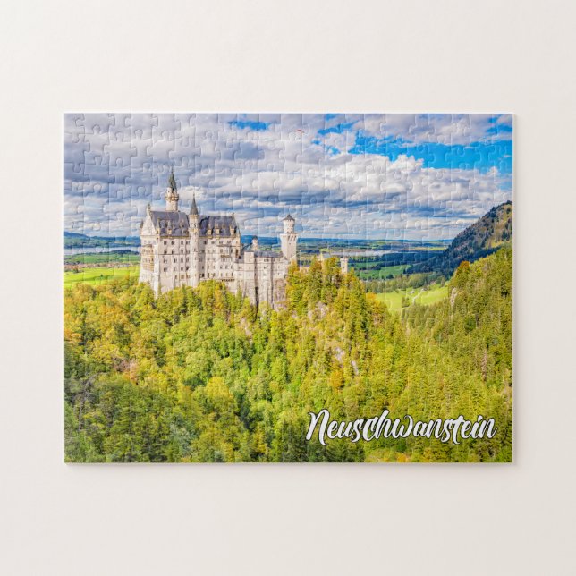 Puzzle Castillo de Neuschwanstein, Alemania (Horizontal)