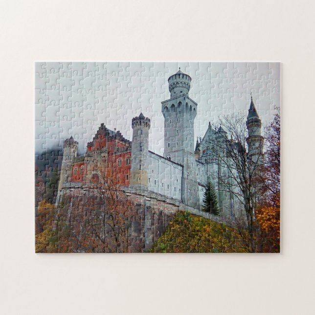 Puzzle Castillo de Neuschwanstein Alemania. (Horizontal)