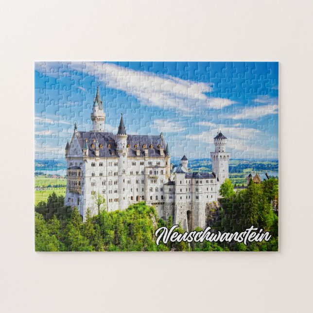 Puzzle Castillo de Neuschwanstein, Alemania (Horizontal)