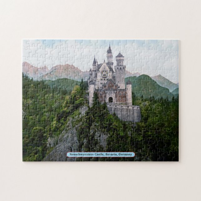 Puzzle Castillo de Neuschwanstein, Baviera, Alemania (Horizontal)