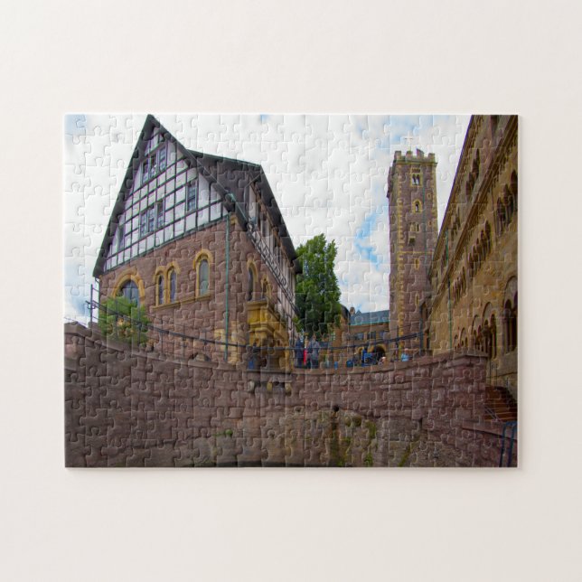 Puzzle Castillo de Turingia Alemania. (Horizontal)
