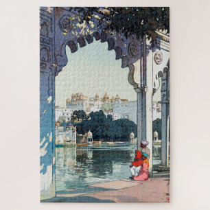 Puzzle Castillo de Udaipur, India, Hiroshi Yoshida