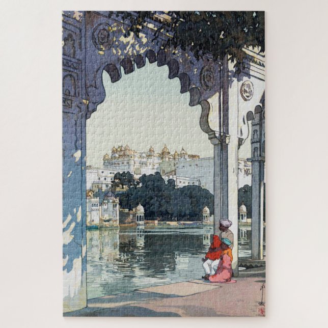 Puzzle Castillo de Udaipur, India, Hiroshi Yoshida (Vertical)