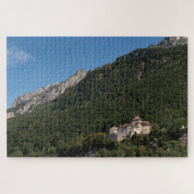 Puzzle Castillo de Vaduz  (Horizontal)