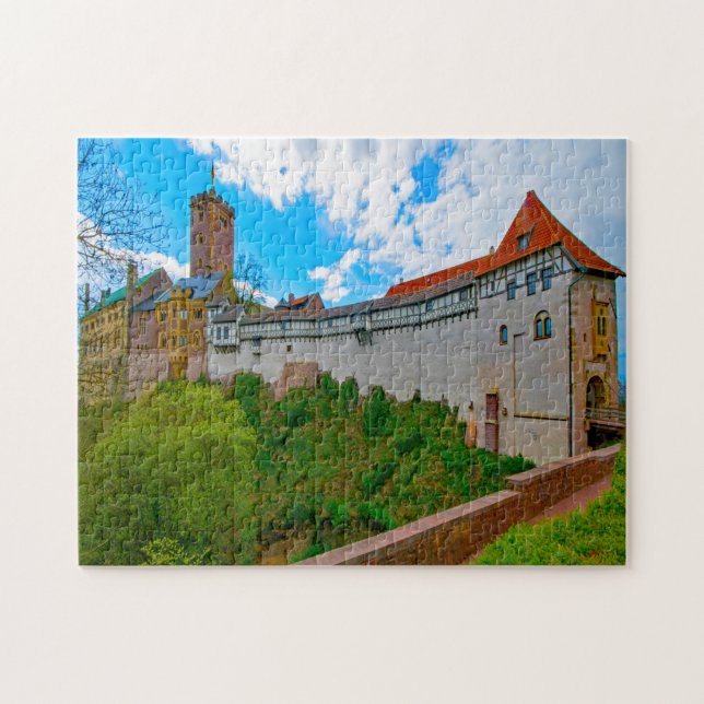 Puzzle Castillo de Wartburgo Alemania. (Horizontal)