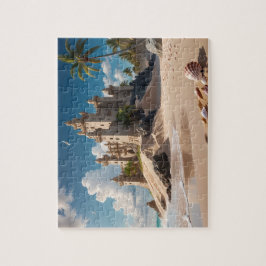 Puzzle Castillo desde la playa de Posibilidades