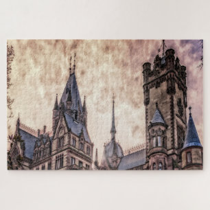 Puzzle Castillo Drachenburg Alemania.