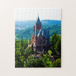 Puzzle Castillo Drachenfelsen Alemania.