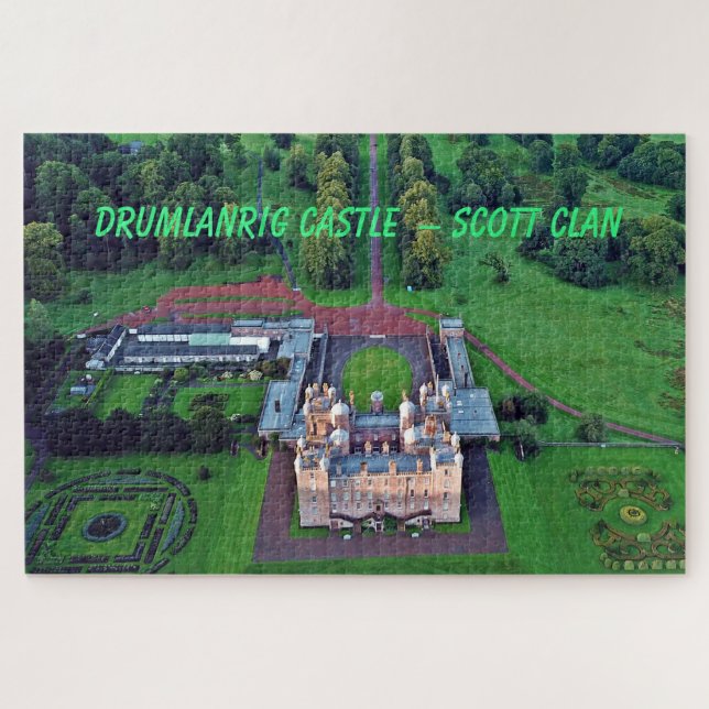 Puzzle Castillo Drumlanrig de Scott Clan (Horizontal)