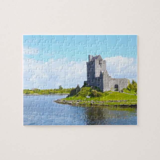 Puzzle Castillo Dunguire Irlanda (Horizontal)