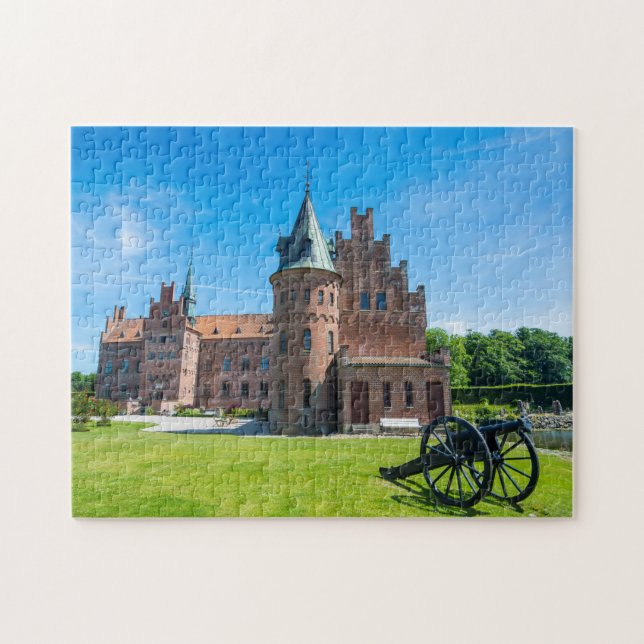 Puzzle Castillo Egeskov Escénico (Horizontal)