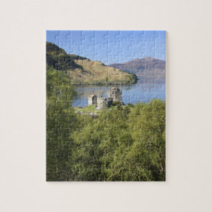 Puzzle Castillo Eilean Donan, Escocia. El célebre Eilean