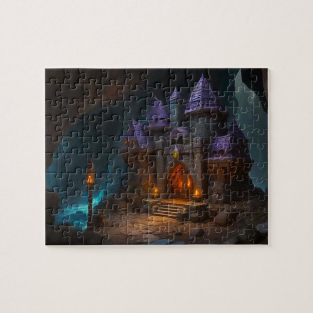 Puzzle Castillo enano de la forja del herrero (Horizontal)