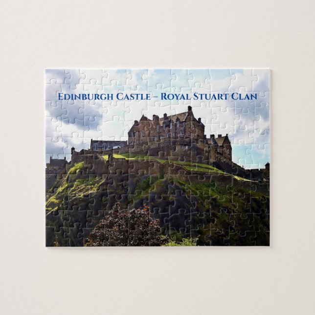 Puzzle Castillo Escenario de Edimburgo Scotland Royal Stu (Horizontal)