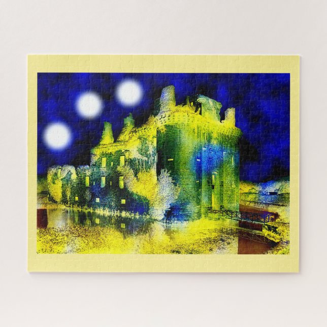 Puzzle Castillo frecuentado (Horizontal)