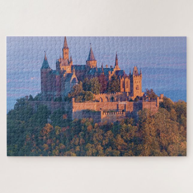 Puzzle Castillo Hohenzollern Alemania. (Horizontal)