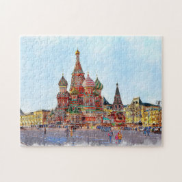 Puzzle Castillo Hous Colorful Romance