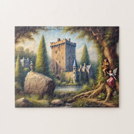 Puzzle Castillo Irlandés con Hadas Ocultas Monumento Hist