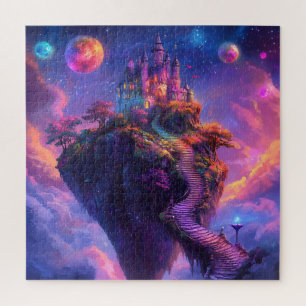 Puzzle Castillo Mágico Misterioso Soñador e Isla Flotante