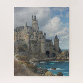 Puzzle Castillo Medieval junto al Mar