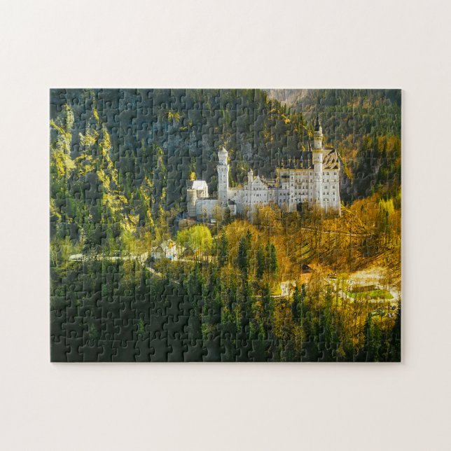 Puzzle Castillo Neuschwanstein Alemania. (Horizontal)
