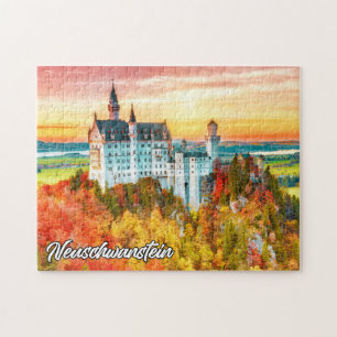 Puzzle Castillo Neuschwanstein, Alemania