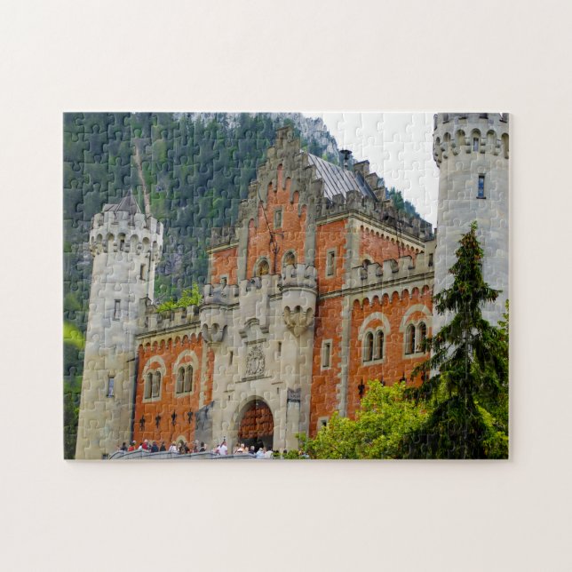 Puzzle Castillo Neuschwanstein Alemania. (Horizontal)