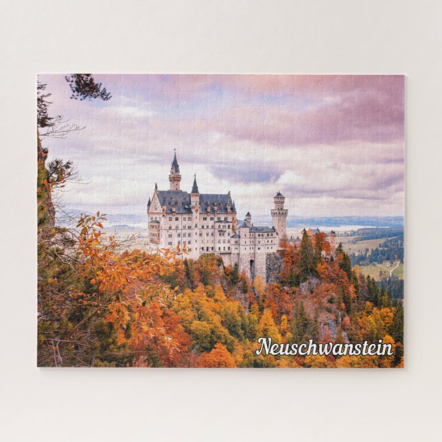 Puzzle Castillo Neuschwanstein, Alemania (Horizontal)