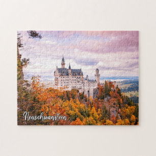 Puzzle Castillo Neuschwanstein En Otoño
