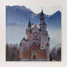 Castillo Neuschwanstein en otoño - Castillo Bavari