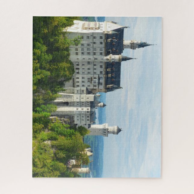 Puzzle Castillo Neuschwanstein Suroeste de Baviera Aleman (Vertical)