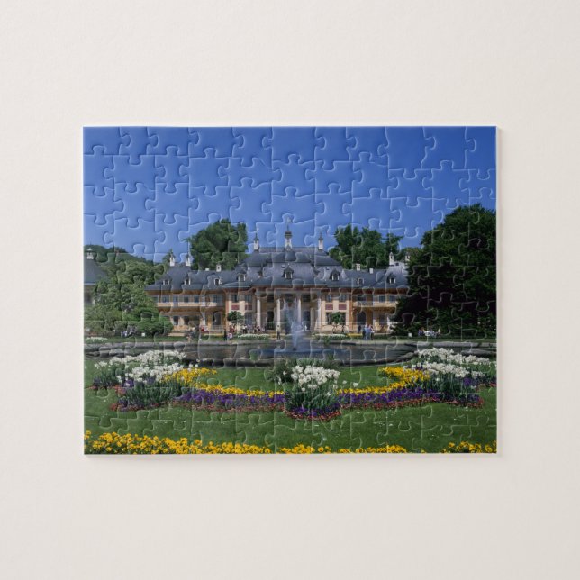 Puzzle Castillo Pillnitz, Dresde, Sajonia, Alemania (Horizontal)