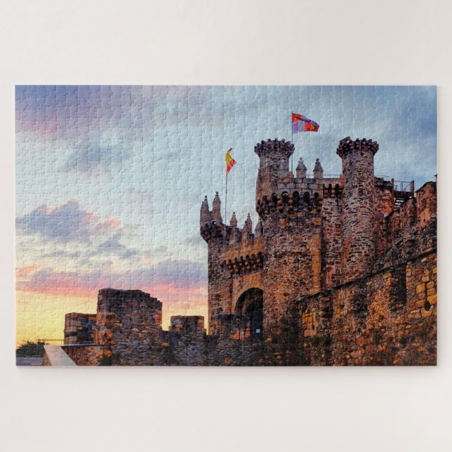 Puzzle Castillo templario (Horizontal)