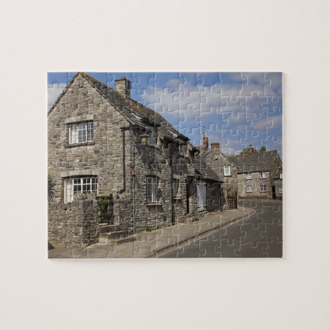 Puzzle Castillos de Corfe, Dorset, Inglaterra, (Horizontal)