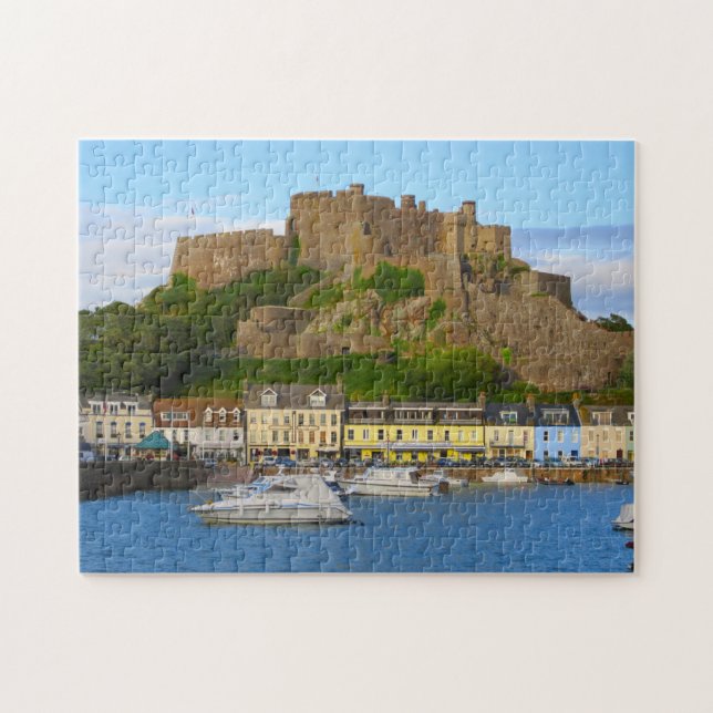 Puzzle Castle Fortress góry Jersey (Horizontal)