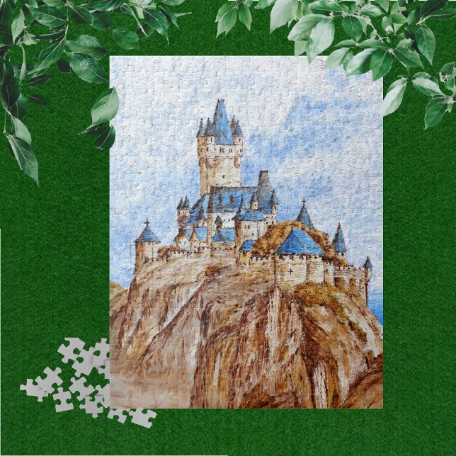 Puzzle Castle on the River Rhine (Subido por el creador)