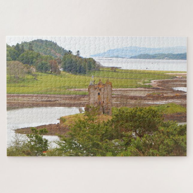 Puzzle Castle Stalker, Escocia (Horizontal)