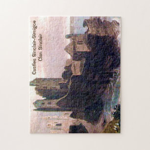 Puzzle Castles Sinclair-Girnigoe - Clan Sinclair